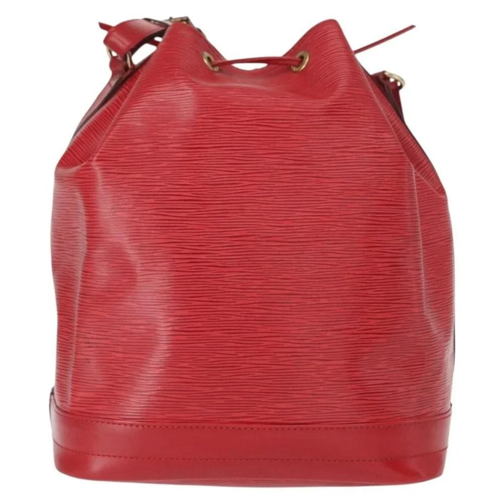 LOUIS VUITTON Epi Noe Shoulder Bag Red M44007 LV Auth mr1624